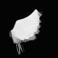 thumbnail image 4 of Xihbxyly Alas de Diablo para Disfraz, Conjunto Blanco y Negro, Incluye Diadema y Tenedor, Correas de Hombro Fáciles de Usar, Accesorio para Fiesta de Halloween, Evento Temático, Tamaño 56 X 24 Cm, 4 of 7