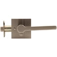 thumbnail image 3 of Vienna Door Lever with Square Rosette, Privacy (Bed/Bath) Latch, Satin Nickel by Stone Harbor Hardware, 3 of 3
