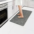 thumbnail image 6 of Oliver & Smith Anti Fatigue mat cushioned memory foam, waterproof, non-slip, comfort pad for office, laundry, home. 18x30 Black, 6 of 6