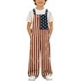 thumbnail image 5 of Girls Romper Jump Suit for Everyday Wear with Pocket Design — Playful Spring Summer -Piece Outfit for 5-16 Years Girls and Boys, 13-14 Years, Red, 5 of 6