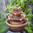thumbnail image 1 of Polyresin Flower Water Fountain, 1 of 1