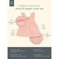 thumbnail image 5 of Modern Moments by Gerber Baby Girl Dress With Ruffle Sleeves and Diaper Cover, 2-Piece, Sizes 0/3 Months - 24 Months, 5 of 12