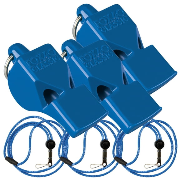 Fox 40 Classic 3 Pack With Lanyard