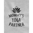 thumbnail image 2 of Yoga Mom & Baby Matching Set Outfit Mom & Baby Shirts Mommy and Me Clothes Mom Gray Large / Baby Gray 12M (6-12M), 2 of 8