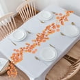 thumbnail image 6 of Moocorvic Fall Garland Party Artificial Maple Leaves Autumn Garland Hanging Fall Vines Table Decorations Front Door Fireplace, 6 of 7