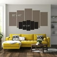 thumbnail image 4 of Glam Canvas Wall Art - Orchids In Waves - 5 Pieces, 4 of 5