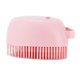 thumbnail image 1 of Cepillo de masaje para champú para mascotas, cepillo de lavado de baño para perros de silicona, cepillo de aseo para gatos para perros y gatos, color rosa, 1 of 12