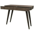 thumbnail image 3 of Benedict Acacia Solid Wood 2-Drawer Desk in Gray Wash Finish, 3 of 8