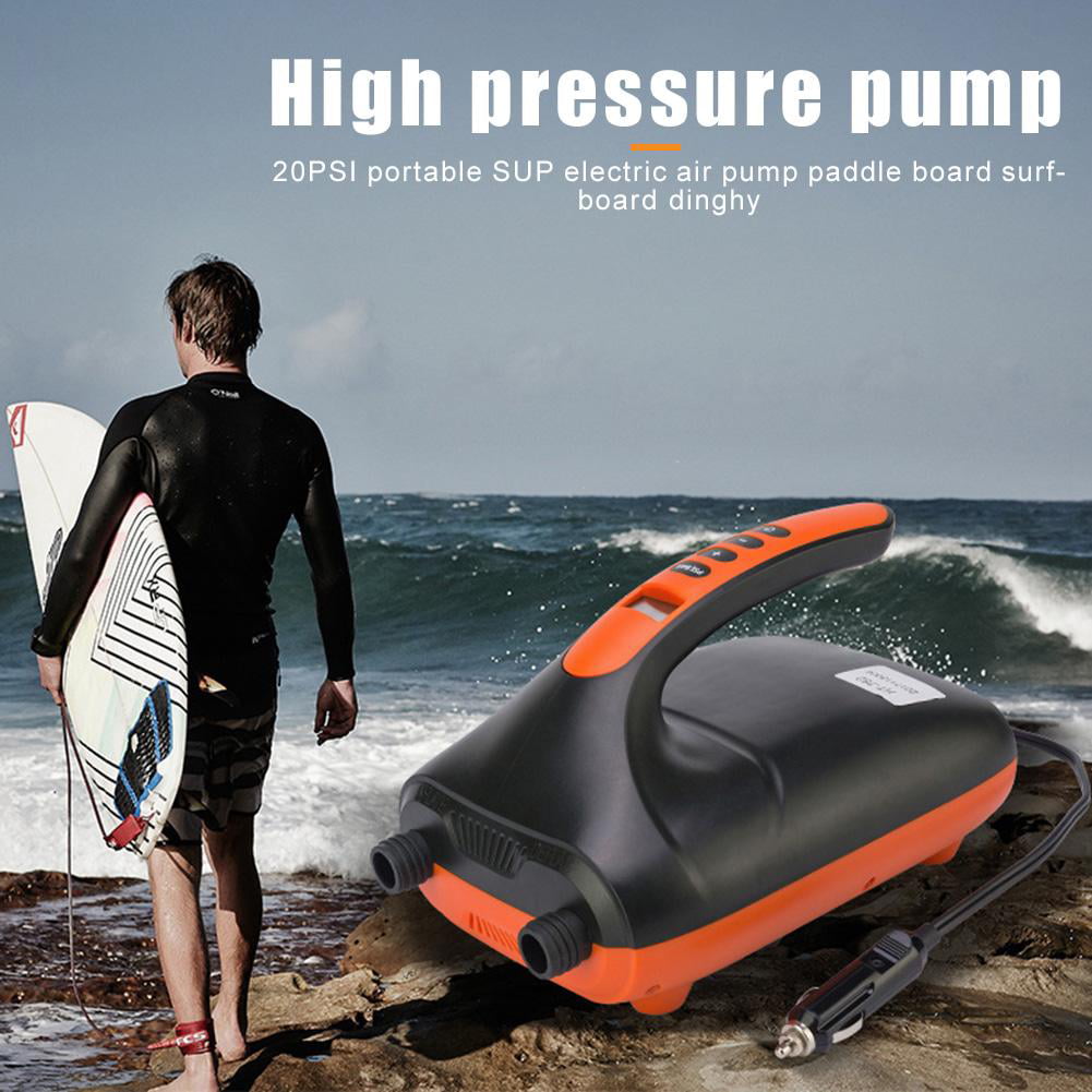 Portable SUP Electric Inflatable Pump Rubber Boat High Pressure Air Pump 