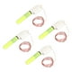 thumbnail image 1 of 4 Uds. De Barras Luminosas para Pesca, Punta De Varilla, Barras Luminosas LED Verdes, Impermeables, Alarma De Mordedura De Pesca Nocturna para Pescar Al Aire Libre(3lights), 1 of 5