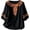 Black, variant on Women's Embroidered Cotton Linen T-Shirt, Round Neck 3/4 Sleeve Casual Top, Bohemian Style for Spring, Summer, and Everyday Relaxed Wear-Beige