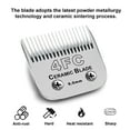 thumbnail image 3 of Detachable Pet Clipper Blades,Compatible with Most Andis,Oster A5,Wahl KM Series Clipper,Made of Ceramic Blade & Stainless Steel Blade, 3 of 7