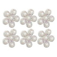 thumbnail image 1 of Sew On Patches50pcs Rhinestone Flower Patches Rhinestone Flower Patches Rhinestone Patches Luxury Finish, 1 of 8