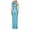Sky Blue, variant on Womens Rompers on sales under $5,Rompers for Women Plus Size,Women's Solid Color High-Waisted Strapless One-Shoulder Sequin Casual Long Jumpsuit White XXL