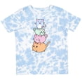 thumbnail image 3 of Inktastic Kawaii Kitten Stack Boys or Girls Toddler T-Shirt, 3 of 5