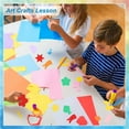 thumbnail image 4 of Uxcell Bulletin Cutouts Paper, 54Pcs Rabbit Shape Paper Cut Out with Adhesive, 4 of 6