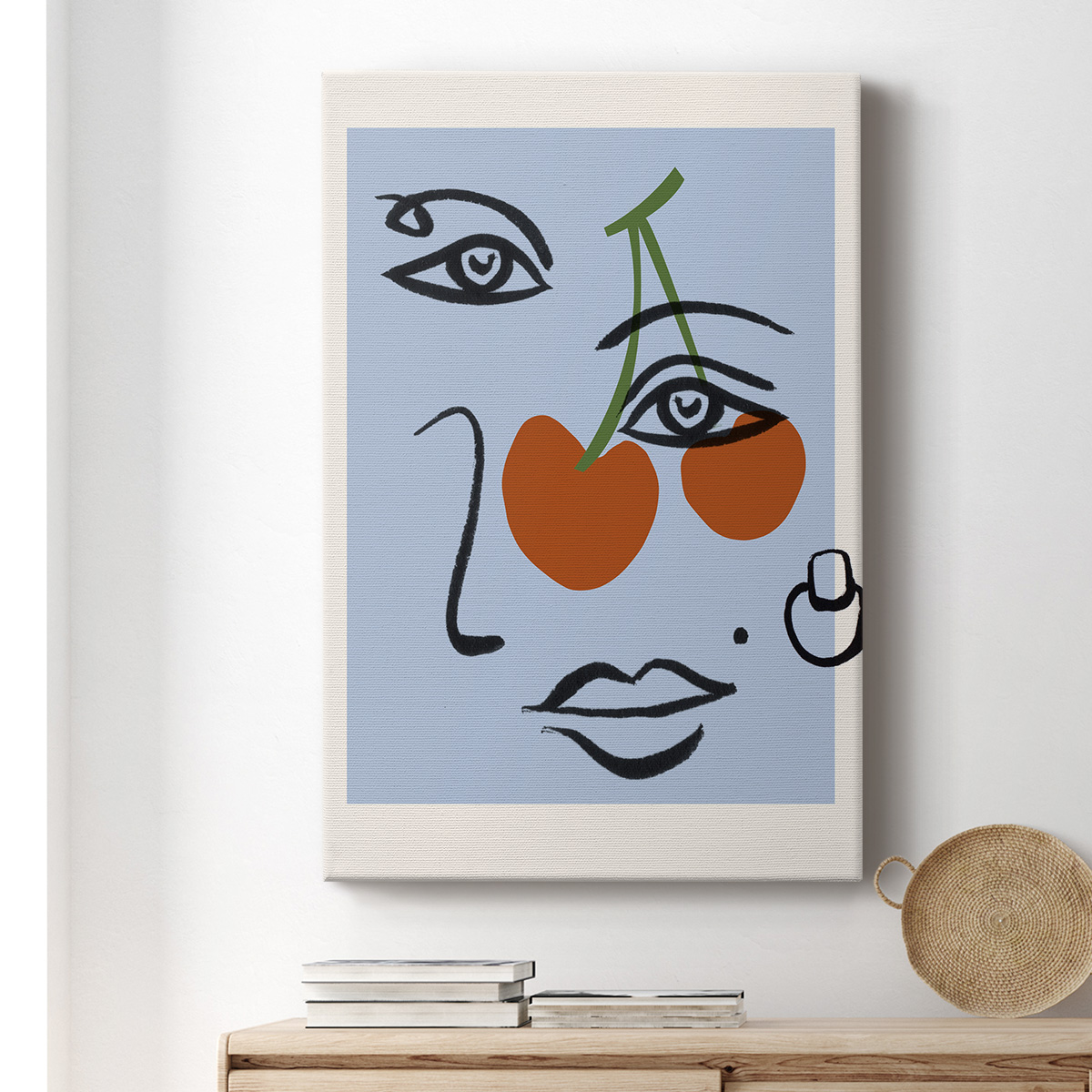 Cherry Baby II Premium Gallery Wrapped Canvas - Ready to Hang
