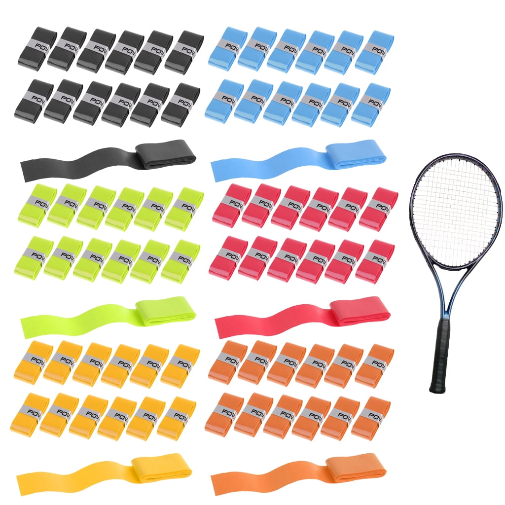 Super Breathable Comfort Sweat-absorbent Tennis Overgrip 12pcs Red 