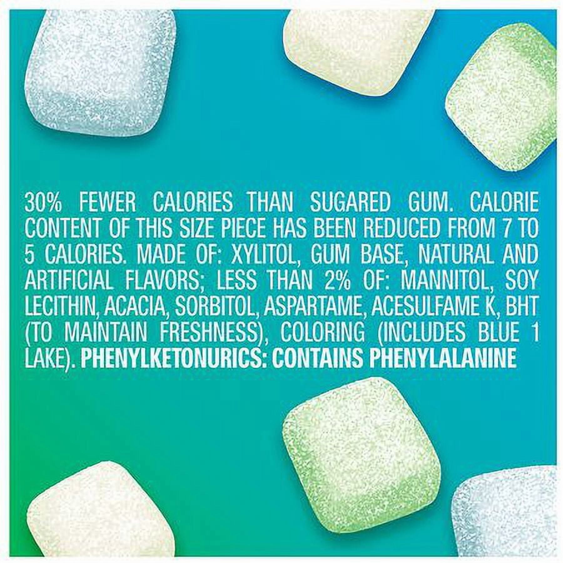 Extra Refreshers Mint Mix Gum Piece Bottle 40.0 ea Pack of 2