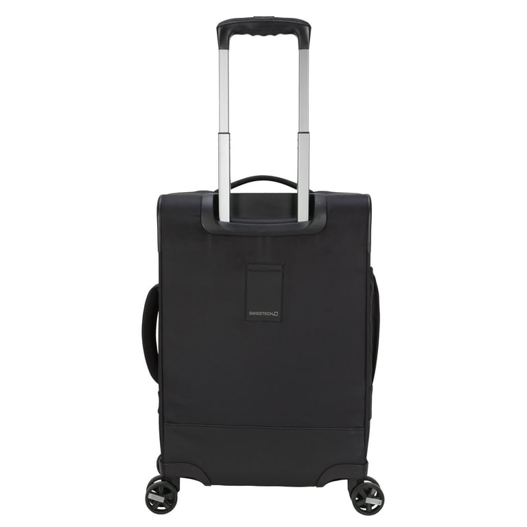 Swiss Tech 20in Softside Carry-on Luggage with 8-Wheel Spinner