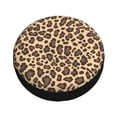 thumbnail image 3 of Multi-Size Car Tire Dust Cover Sunscreen, Corrosion, Dust And Water Keep Spare Tires Clean Leopard Skin Print Style Darkgreen1_3 15 Inch, 3 of 8