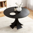 thumbnail image 3 of Black MDF Kitchen Table for Small Spaces / Quick to Assemble, 3 of 5