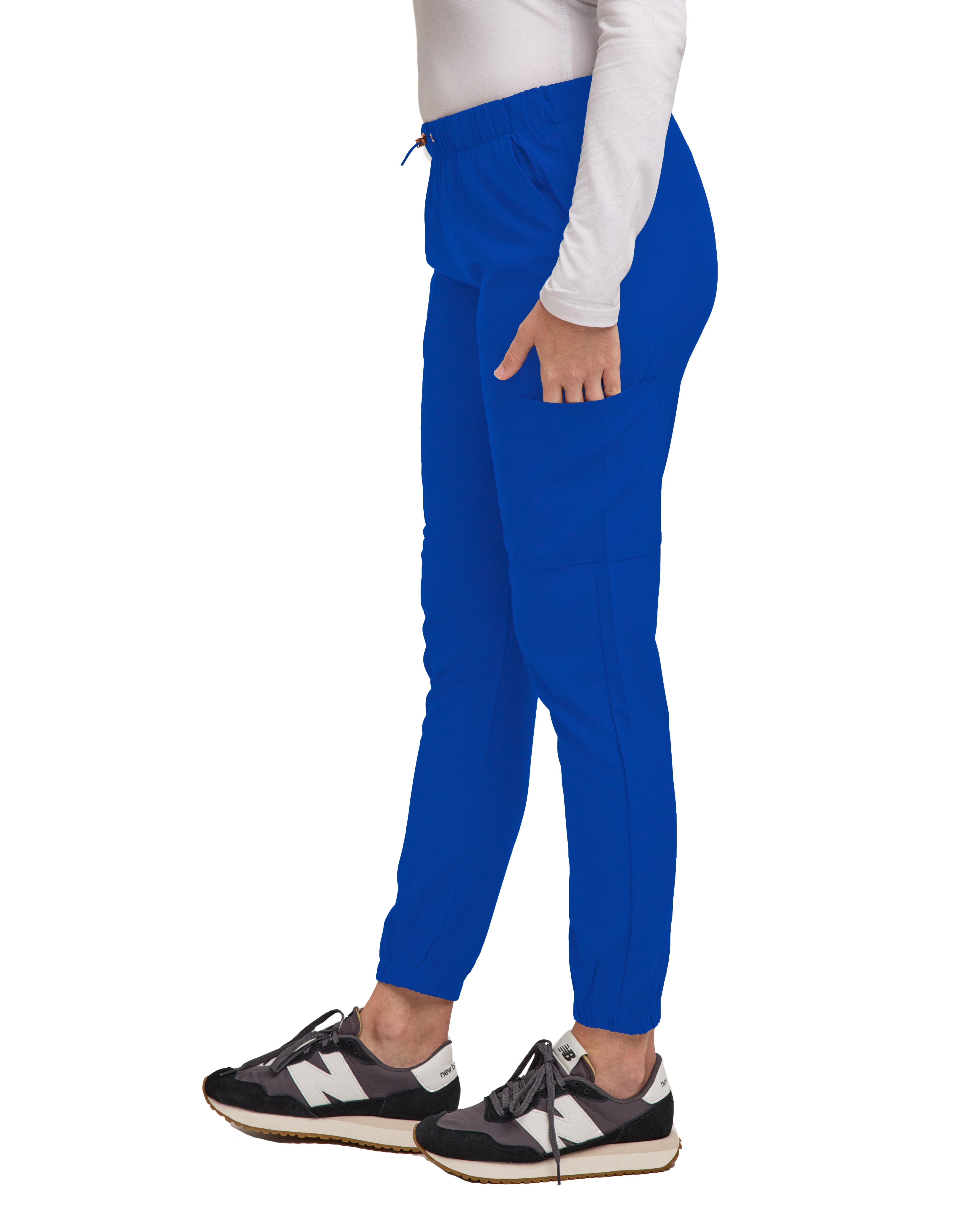 Royal blue scrub joggers hotsell