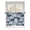 SteelBlue, variant on Sheer Curtains 63 Inch Length, Blue White Flowers Semi Sheer Curtains Light Filtering Window Treatment, Country Vintage Botanical Floral Privacy Voile Drapes for Living Room Bedroom 52x63 Inch