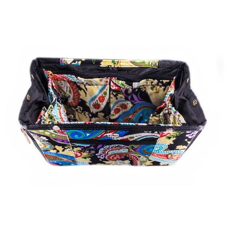 Pursen Purse Organizer Bag Insert Expandable Small Cow