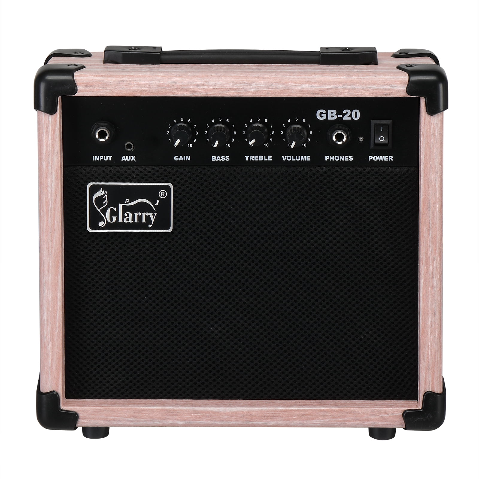 20W GB-20 Electric Bass Guitar Amplifier Natural Color