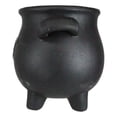 thumbnail image 3 of Black Triple Moon Cauldron Terracotta Succulent Plant Planter Pot Or Pen Holder, 3 of 7