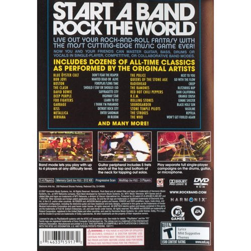Rock Band - PlayStation 2 (Game only)