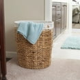 thumbnail image 3 of Household Essentials Wicker Basket Laundry Hamper with Liner, 3 of 4