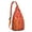 Orange-2, variant on Tartan Plaid Shoulder Bag - Traditional Scottish-Inspired Checkered Print (Heritage Style, Adjustable Strap)