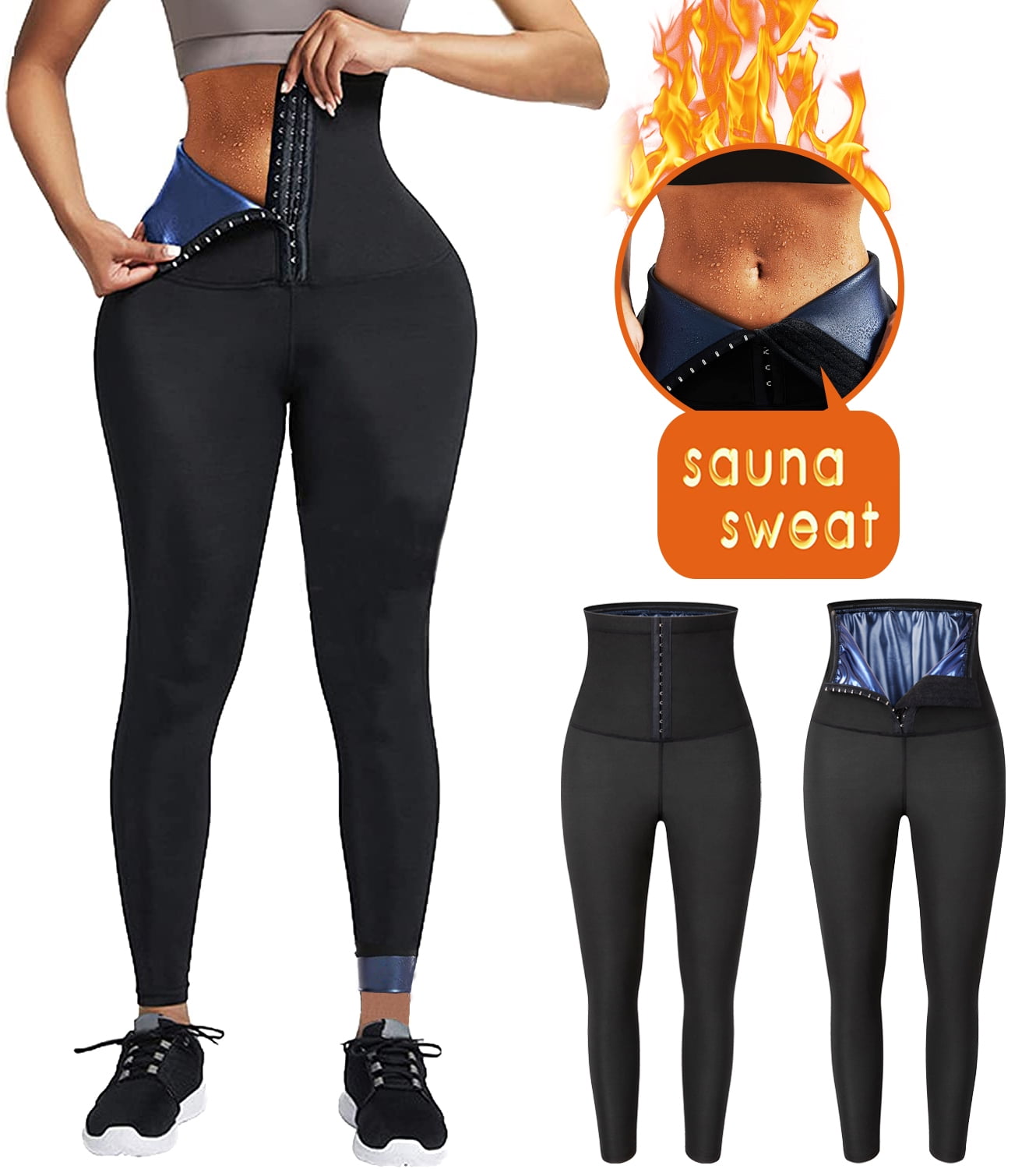 marque generique - Leggings Pour Femmes Sweat Sauna Pantalon Body Shaper  Trainer Perte De Poids 4XL 5XL - Vêtement connecté - Rue du Commerce