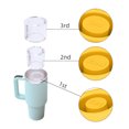 thumbnail image 3 of Molde para Hielo Molde Creativo para Hielo Grado Alimenticio para El Con Caja Bandeja Hielo Silicona (Stanley No Aparece en La Descripción en Inglés) (Amarillo), 3 of 9