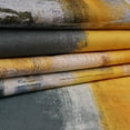 thumbnail image 3 of Set of 4 Modern Abstract Art Painting Yellow Gray 20x20 inch Throw Pillow Covers Outdoor Square Decorative Linen Cushion Pillows Case Hidden Zipper for Patio Playroom Couch Bed Living Room Décor, 3 of 6