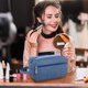 thumbnail image 5 of Bolso De Cosméticos Bolsa de cosméticos Bolsa de maquillaje ligera impermeable para salidas de viaje (600D azul) Ehuebsd Para Estrenar, 5 of 6