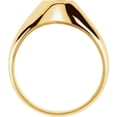 thumbnail image 2 of Pompeii 1.50CT Men's Bezel Diamond Solitaire Ring 14K Yellow Gold (G/H,I1), 2 of 5