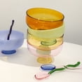 thumbnail image 2 of Cuenco de vidrio transparente resistente al calor para el hogar, cuenco para hornear fideos de huevo, cuenco para ensalada, cuenco para sopa de verduras de gran capacidad espesado, 2 of 5