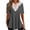 Gray womens blouses and tops dressy, variant on Wycnly Womens Blouses and Tops Dressy Elegant Lace Patchwork Lightweight Pullover Tunic Shirts Summer Solid V-Neck Short Sleeve Cute Tees Tops White XXL
