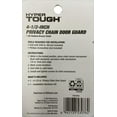 thumbnail image 5 of Hyper Tough Steel Privacy Chain Door Guard, Oil Rubbed Brass Finish, 5 of 8