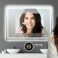 thumbnail image 6 of STARLEAD LED Bathroom Mirror,36*28 inch LED Mirror for Bathroom,Bthroom Mirror with Lights,Anti Fog,Wall Mounted,Touch, 6 of 8