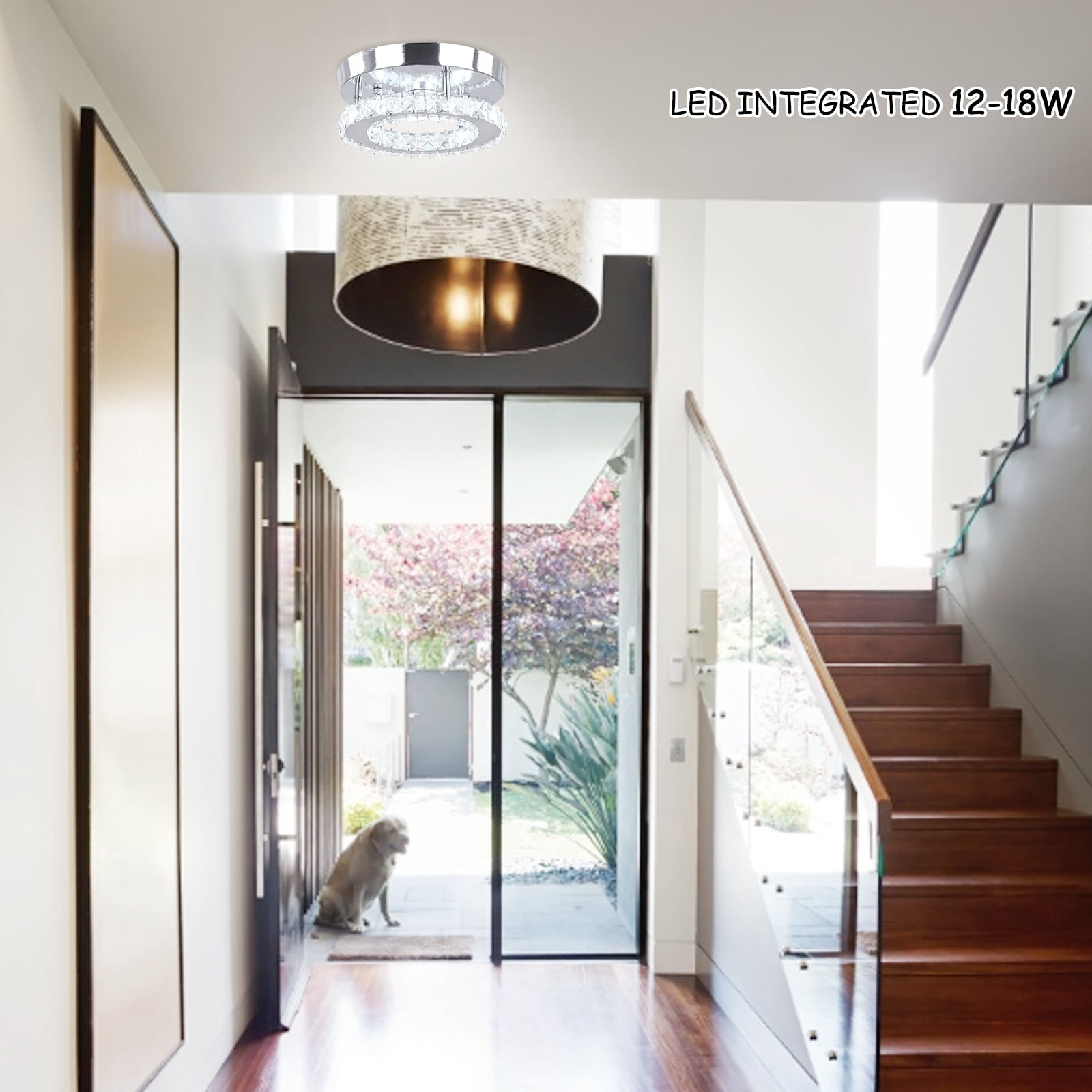 HBASD Modern Flush Mount Ceiling Light Modern Living Room Close To Ceiling Light Daily Lighting Supplies