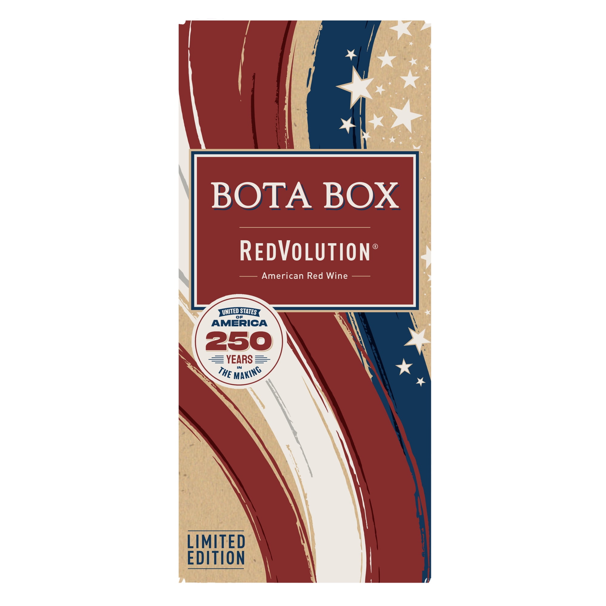 Bota Box RedVolution Red Wine, 3L (Equals 4 x 750mL Glass Bottles), 13.5% ABV