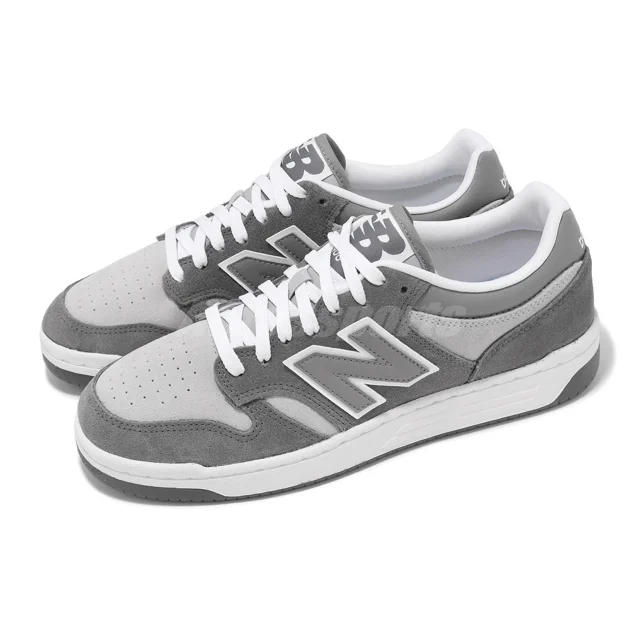 New Balance 480 NB Grey White Men Unisex Casual LifeStyle Shoes BB480LEC-D