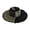 Black, variant on Women's Wide Brim Straw Sun Hat with Pleated Design, Foldable Packable Summer Beach Hat for Travel, Elegant Breathable UV Protection Floppy Bucket Hat for Outdoor Holiday