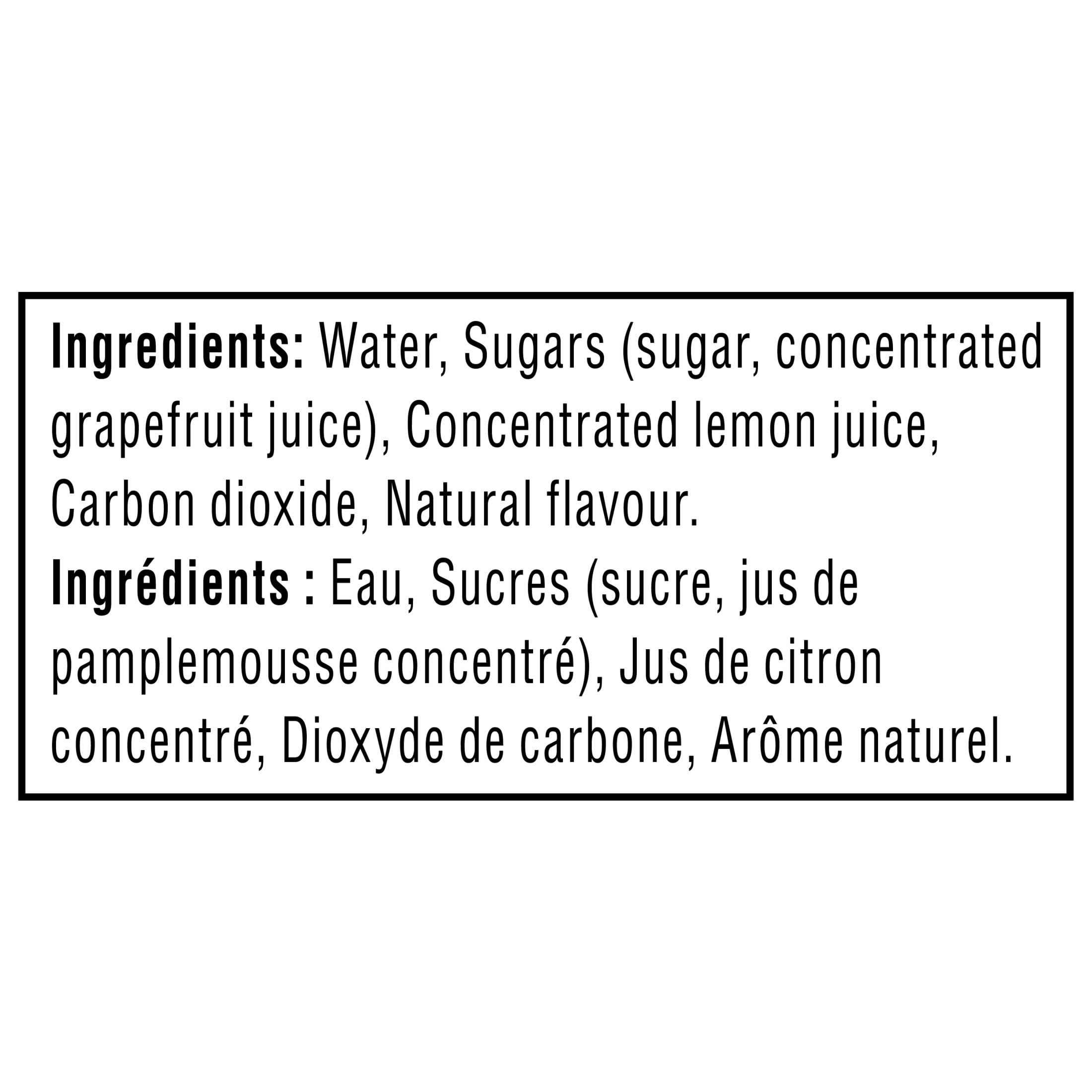 San Pellegrino Naturali Pompelmo Sparkling Grapefruit Beverage 6 x 330mL, 6 x 330mL