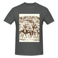thumbnail image 4 of Bingfone Western Desert Cowboys2 Men'S Loose Fit Short-Sleeve Pocket T-Shirt, 4 of 7