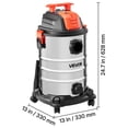 thumbnail image 2 of VEVOR Shop Vac, 8 Gallon Wet Dry Shop Vacuum, 6 Peak HP with One-Button Self-Cleaning, Dual-Filter, 900W Input Power, 1.25in x 7ft Hose, 9.8ft Cord, Metal Tank for Jobsite, Workshop, Garage, Home, 2 of 9